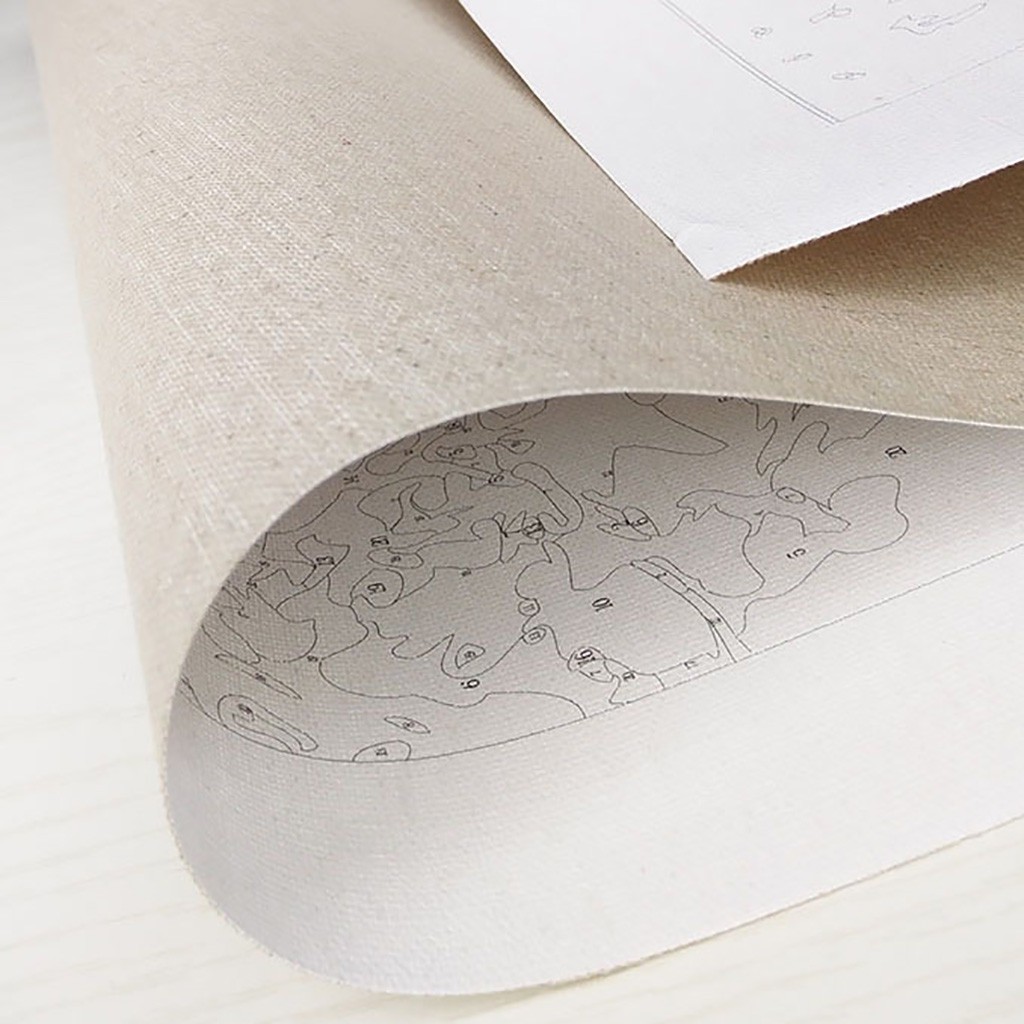 Bộ tranh sơn dầu tô màu theo số dùng trang trí nhà cửa DIY | BigBuy360 - bigbuy360.vn