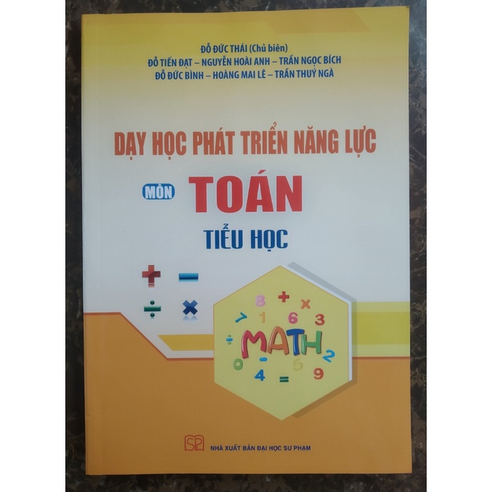 SáchDạy Học Phát Triển Năng Lực Môn Toán Tiểu Học