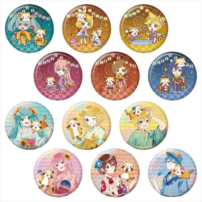 Huy hiệu IN HÌNH Vocaloid anime chibi dễ thương tiện lợi