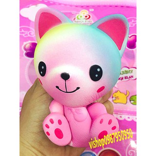SQUISHY CHÓ CÚN NHIỀU MÀU