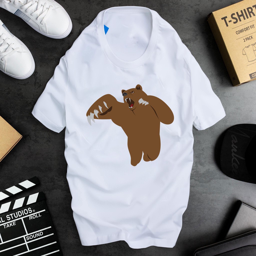 ÁO THUN NGẮN TAY GẤU BEAR GIÁ RẺ HƠN NGƯỜI YÊU CŨCÓ ĐỦ SIZE IN HÌNH CUTE FREE SHIP - 1306145