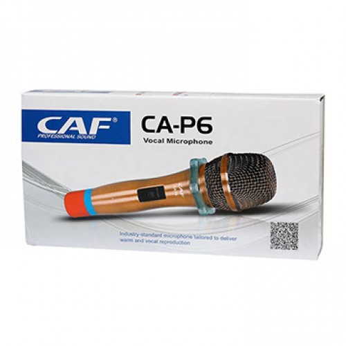 Micro có dây CAF P6 cho giọng hát hay