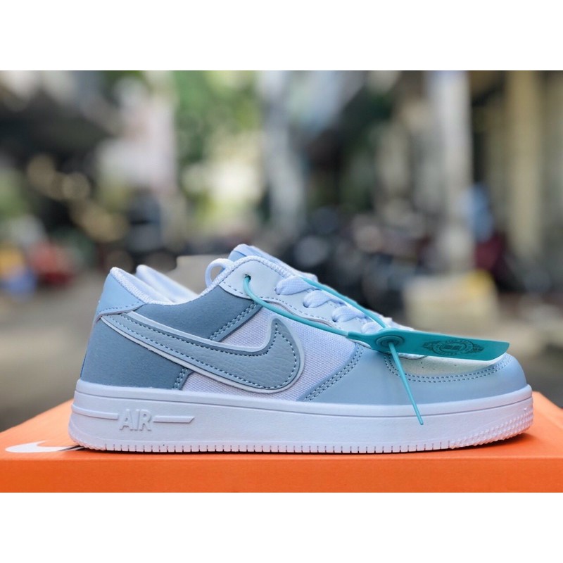 ✔️GIÀY AF1 SHADOW XANH LƠ kèm box SALE 20 % 