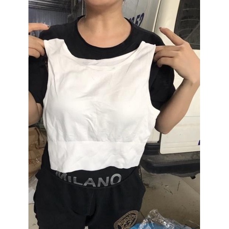 Áo bra croptop 3 lỗ siêu trend