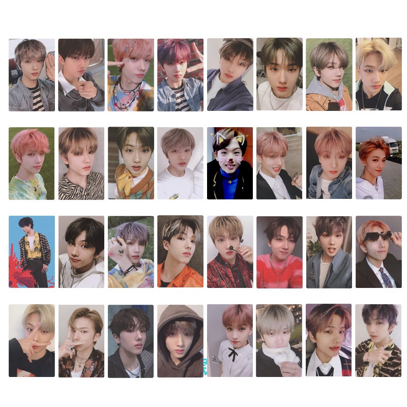 Set 8 Thẻ Hình Các Thành Viên Nhóm Nhạc Kpop NCT Dream Photocards Jisung