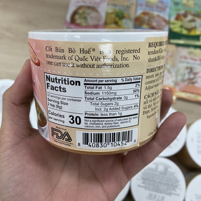 Gia Vị Nấu Bún Bò Huế Cốt Quốc Việt 300g | BigBuy360 - bigbuy360.vn