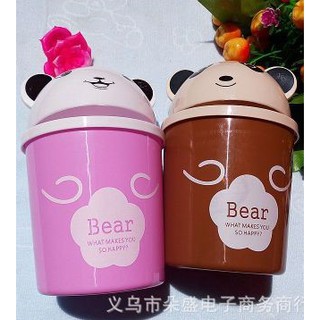 Thùng rác mini hình thú để bàn văn phòng