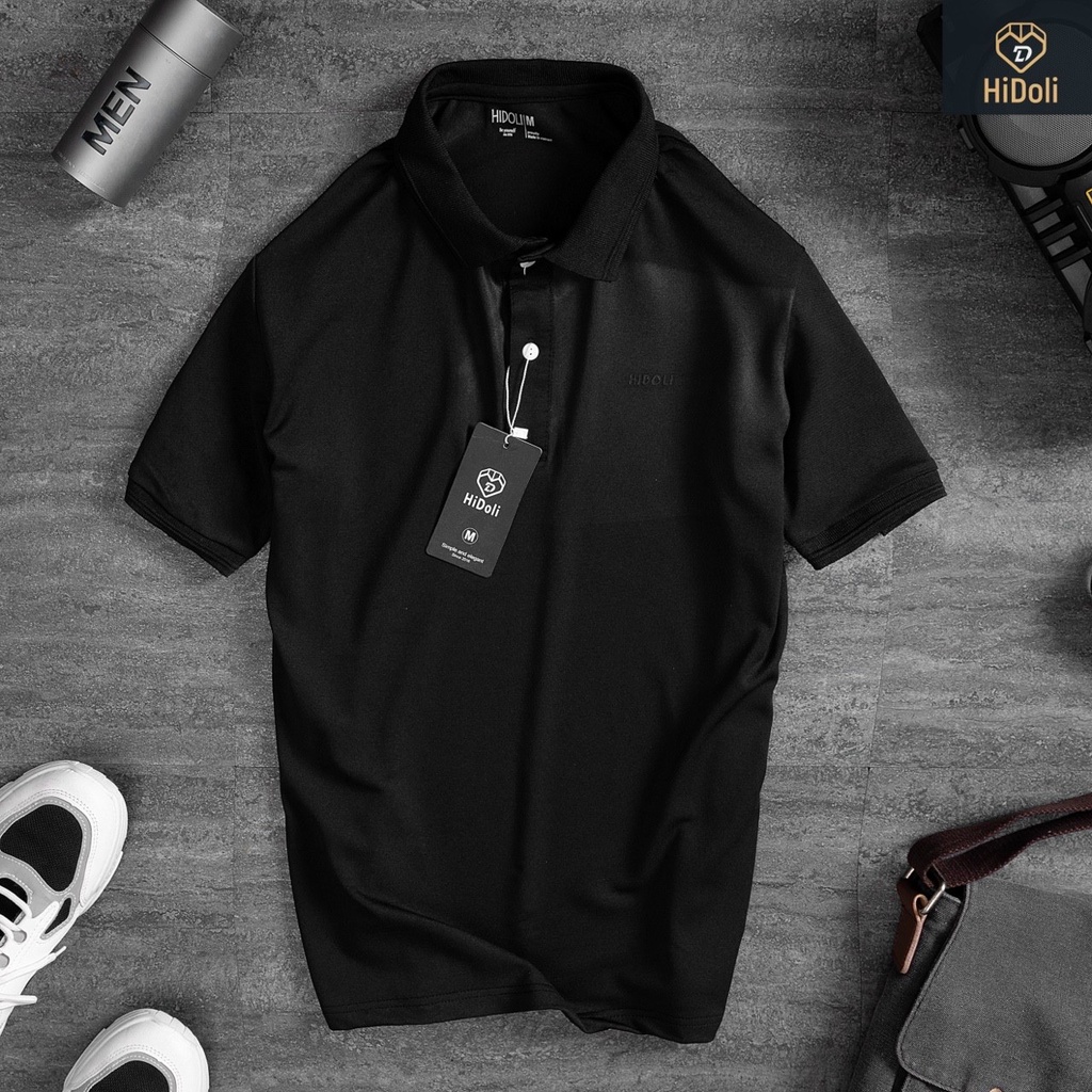 Áo polo nam trơn basic cổ bẻ cao cấp (5 màu)  KENADO vải cá sấu cotton dày dặn, thoáng mát trẻ trung năng động PL-1003