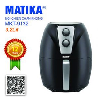 Bh 12 tháng - nồi chiên chân không matika mtk-9132