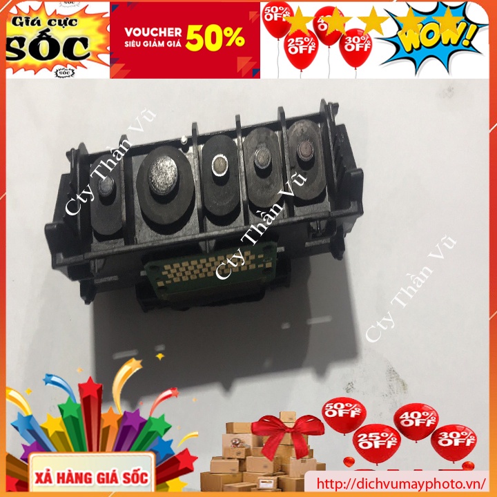 Đầu in đầu kim phun cũ đẹp máy in màu Canon TS MG  5030 6030 6130 6230 5130  loại máy 5 màu hàng bóc máy đẹp bền INECO