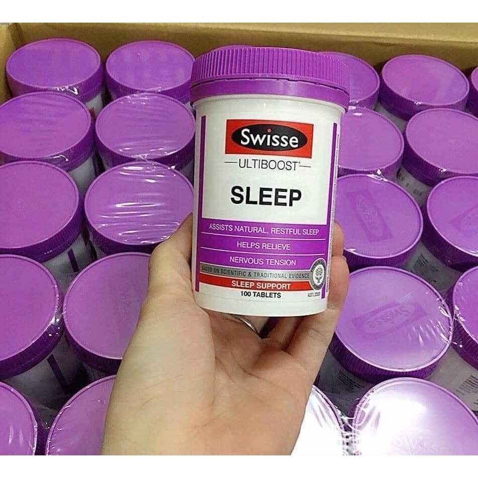 Ngủ ngon sleep swisse - Swisse Ultiboost Sleep hỗ trợ ngủ ngon, 60 viên - 100 viên