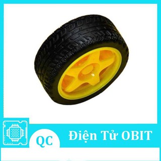 Bánh xe robot màu vàng