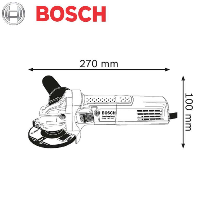 Máy mài góc Bosch GWS 750-100 750W
