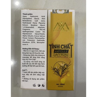TINH CHẤT CÁ HỒI AMPOULE SAFFRON CHÍNH HÃNG