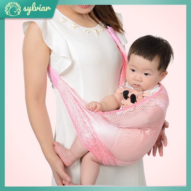 Đai địu bé thoáng khí nhẹ nhàng an toàn tiện dụng cho mẹ và bé