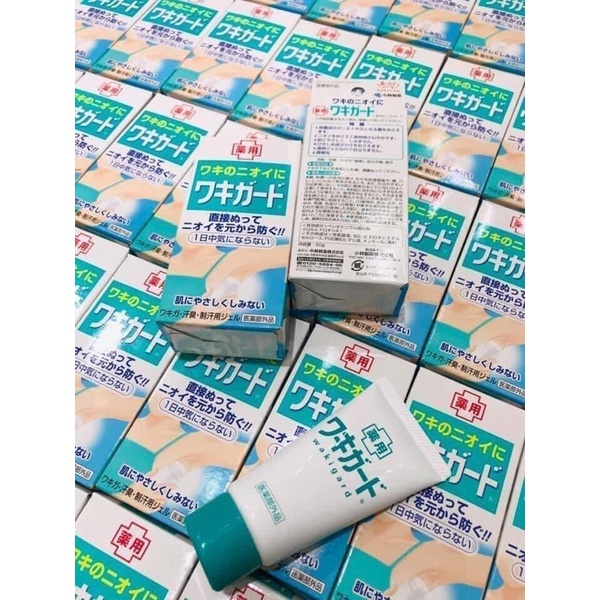 Lăn gel khử mùi hôi nách Kobayashi Wakigard 50ml Nhật Bản