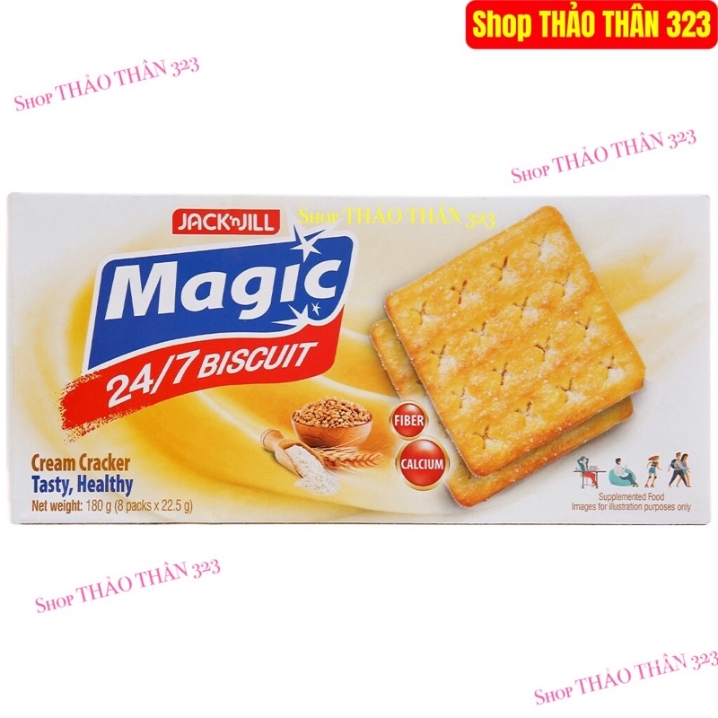 Bánh Magic Cracker Siêu Giòn Hai Lớp