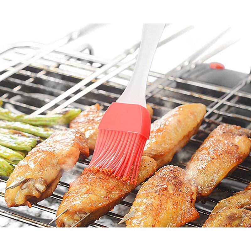 Chổi quét dầu Cọ quét dầu ăn, quét mỡ, quét mặt bánh bằng silicon chịu nhiệt