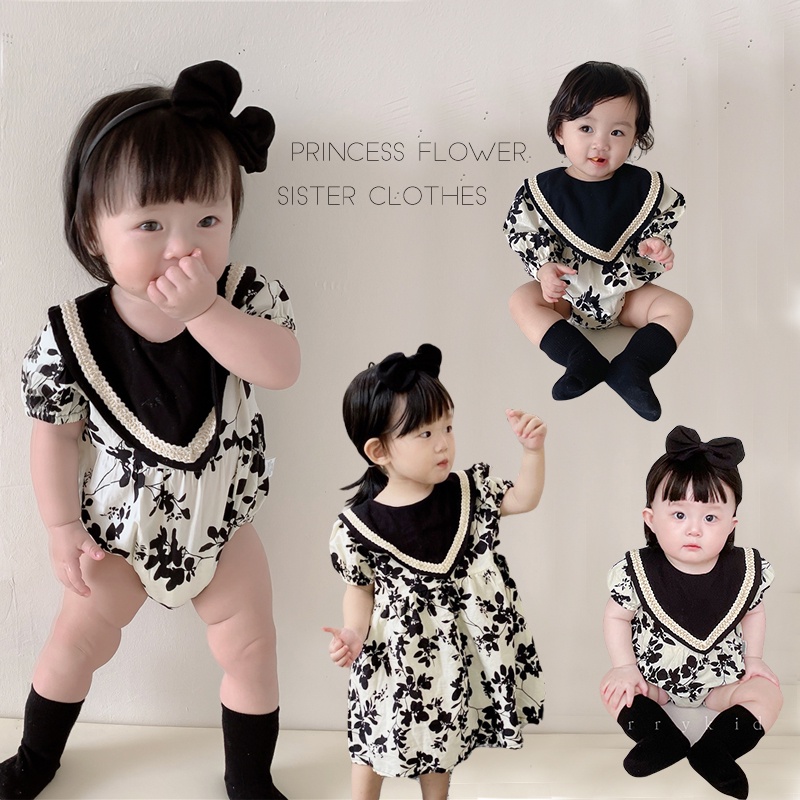 Đầm Hoa Công Chúa Cho Bé Gái