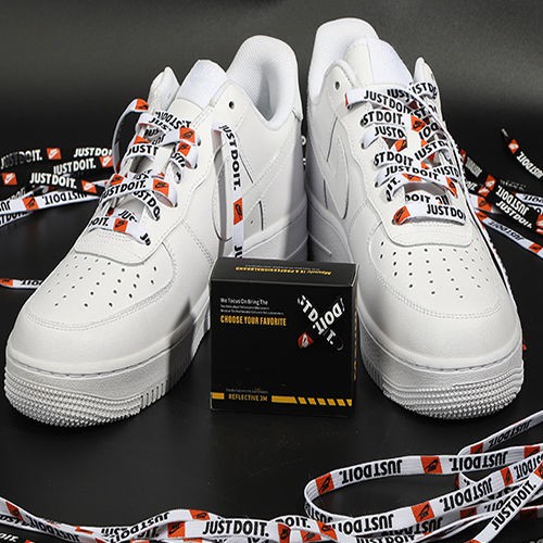 Flash Sale Popular Aj1 Sneakers Shoelace Af1 Air Force One Board Shoes Shoelace Converse Vans Applicable Trendy All-Matching Shoelace