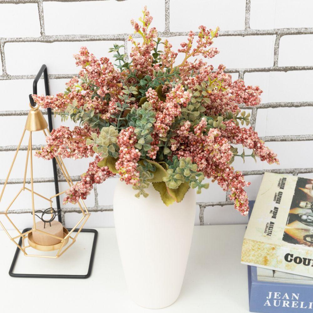NICKOLAS Bó Hoa Oải Hương Nhân Tạo Chất Lượng Cao Dùng Để Trang Trí Tiệc Cưới / Giáng Sinh DIY