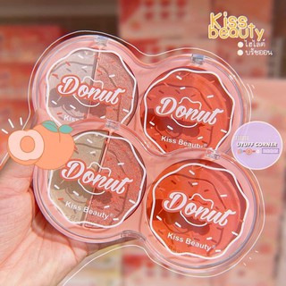 Bảng donut phấn má và highlight