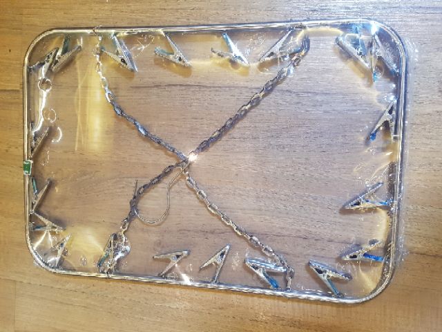 Móc chùm inox loại 28 móc kẹp GIÁ SỈ