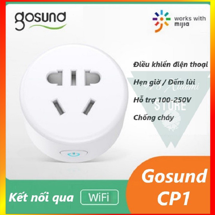 Ổ điện thông minh Xiaomi Gosund CP1 - Ổ cắm điên thông minh Xiaomi Gosund CP1  - ChuyenMi