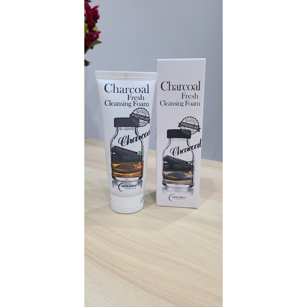 [Hàng Nhập Khẩu] Sữa rửa mặt trắng da - sữa rửa mặt chiết xuất từ Than hút bã nhờn, thu nhỏ lỗ chân lông Holikey HQ. | BigBuy360 - bigbuy360.vn