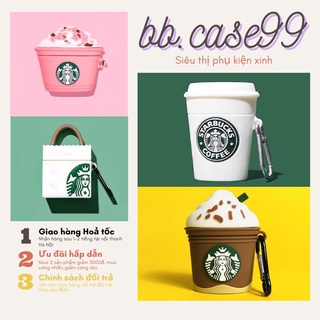 Ốp - Vỏ Đựng Bảo Vệ Hộp Sạc Tai Nghe Bluetooth Không Dây 1/2/i12/Pro KEM STAR-BUC 4 MẪU- bb.case99