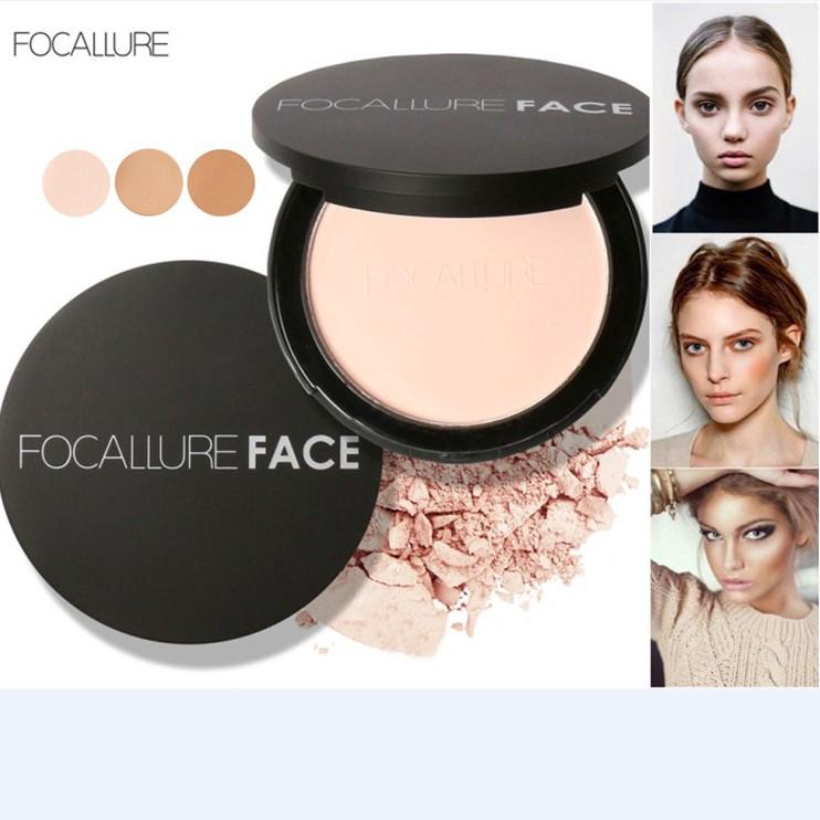 [Hàng mới về] Phấn phủ dạng nén FOCALLURE cho làn da khô thoáng rạng rỡ
