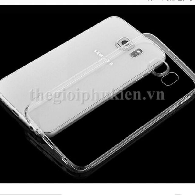 Ốp lưng dẻo silicon samsung s7 edge siêu mỏng trong suốt