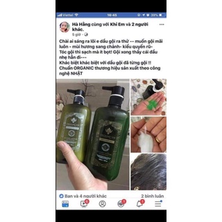 DẦU GỘI HỮU CƠ ORGANIC-VN