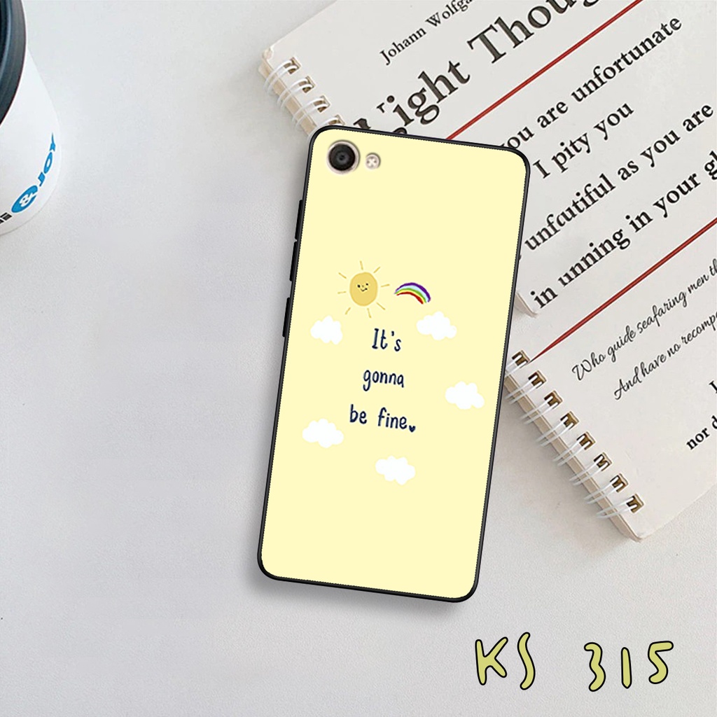 Ốp lưng Vivo Y66 - Vivo Y67 - Vivo Y75 - Ốp in hình BlueSky - lưng nhám viền TPU cao cấp