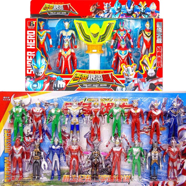 Mô Hình Đồ Chơi Siêu Nhân Ultraman Biến Hình Độc Đáo