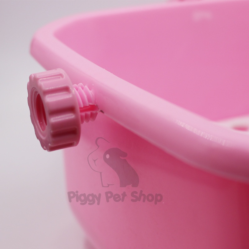 Khay vệ sinh ngũ giác dành cho Guinea Pig (bọ ú, chuột lang), thỏ