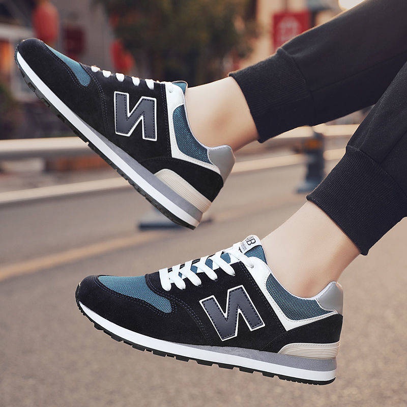 Giày Thể Thao Nam Thời Trang Dễ Phối Đồ Hình Chữ N Forrest Gump