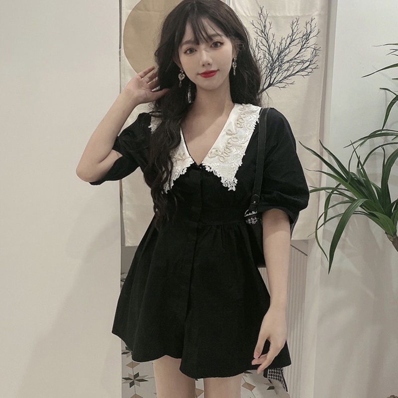 Đầm Tay Ngắn Thiết Kế Hợp Thời Trang Cho Nữ