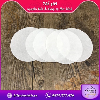 Giấy lót bánh bao 11cm (khoảng 21g ~ 50 tờ) - MiChic Store - Thế giới nguyên liệu và dụng cụ làm bánh