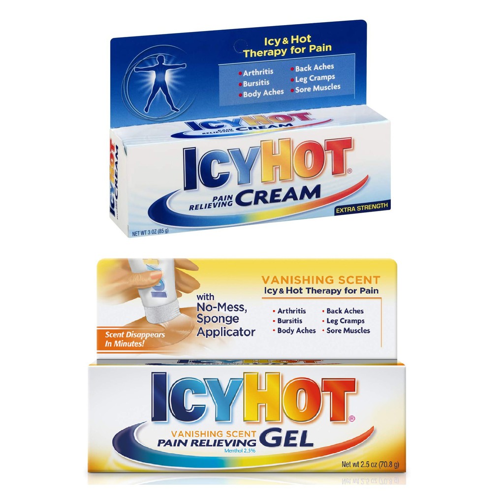 [DATE 2023] Kem ICY HOT Pain Relieving Cream Extra Strength 85G/ Icy
