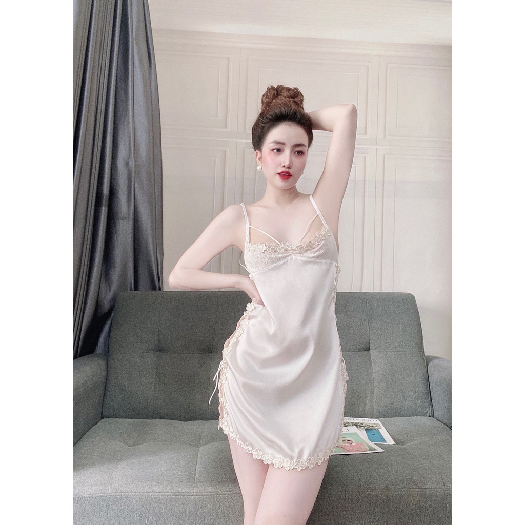 Váy Ngủ Sexy, Đầm Ngủ Sexy Đan Dây Hàng Quảng Châu Cao Cấp