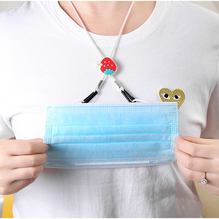 Combo 3 dây đeo khẩu trang cho bé chống đau tai- dây đeo kính chống rơi thời trang