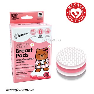 Miếng lót thấm sữa mẹ Sunmum- Thái Lan (Hộp 30 túi)