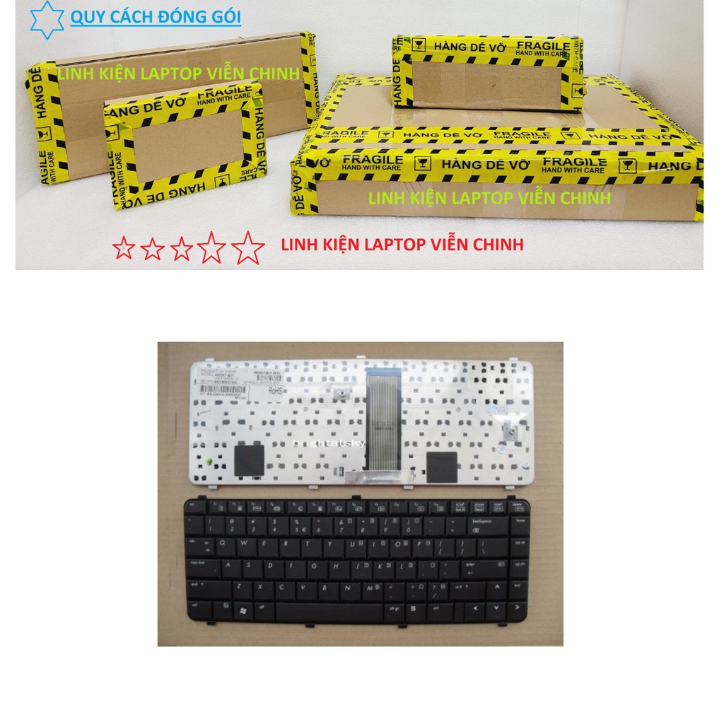 Bàn phím laptop HP Compaq 6530s 6535s 6531s 6730s 6735s, 510 511 515 610 615 – 6530S