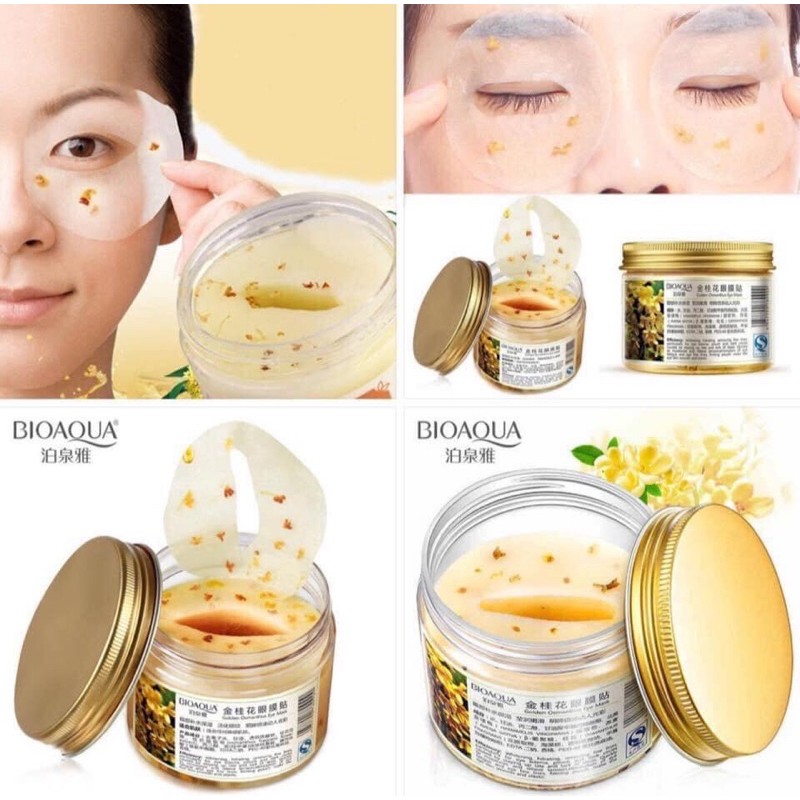 Hộp mặt nạ mắt Bioaqua quế hồi nội địa Trung