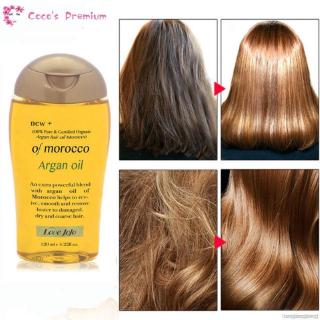 [Hàng mới về] Tinh dầu argan moroccan 120ml phục hồi tóc hư tổn và chăm sóc tóc