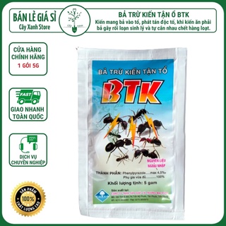Bả trừ kiến tận tổ BTK - Key: Hạt Giống, Đất sạch, Phân Bón, Hữu Cơ, Xơ Dừa