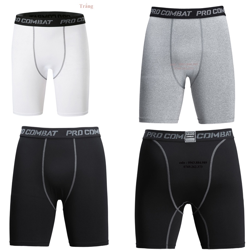 Quần giữ nhiệt nam dáng lửng GL.01 chất liệu thun cao cấp mặc chơi thể thao, gym cho anh chị em