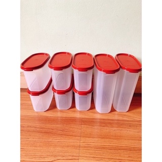 SẴN SET 8 HỘP TUPPERWARE ĐỰNG ĐỒ KHÔ