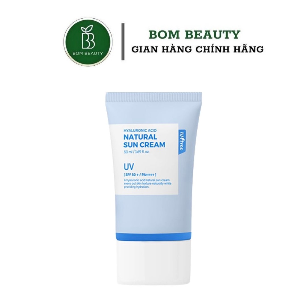 Kem chống nắng Hyaluronic Acid Natural Sun Cream isntree